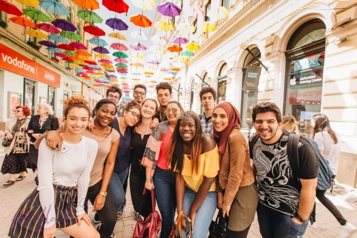 International students in Timișoara